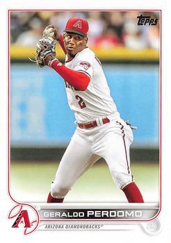 #US316 Geraldo Perdomo - Arizona Diamondbacks - 2022 Topps Update Baseball