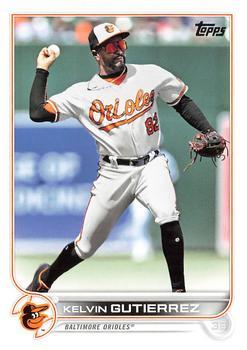 #US319 Kelvin Gutierrez - Baltimore Orioles - 2022 Topps Update Baseball