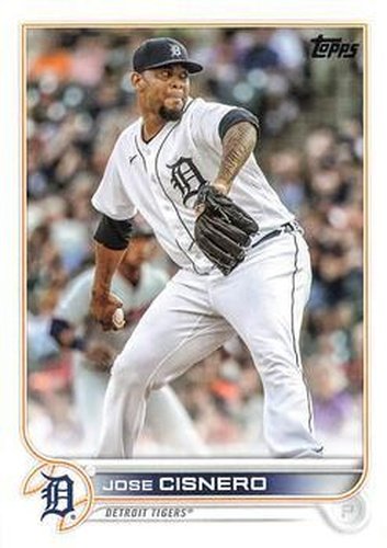 #US31 Jose Cisnero - Detroit Tigers - 2022 Topps Update Baseball