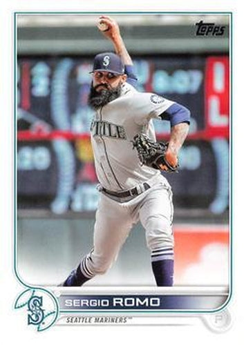 #US322 Sergio Romo - Seattle Mariners - 2022 Topps Update Baseball