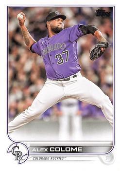 #US325 Alex Colome - Colorado Rockies - 2022 Topps Update Baseball