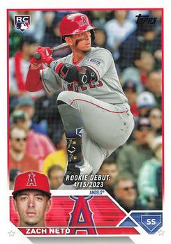 #US329 Zach Neto - Los Angeles Angels - 2023 Topps Update Baseball
