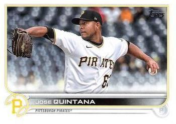 #US33 Jose Quintana - Pittsburgh Pirates - 2022 Topps Update Baseball