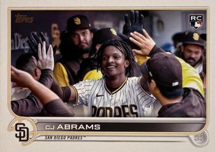 #US34c CJ Abrams - San Diego Padres - 2022 Topps Update Baseball