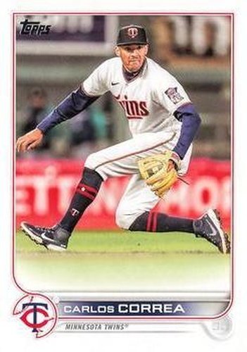 #US39 Carlos Correa - Minnesota Twins - 2022 Topps Update Baseball