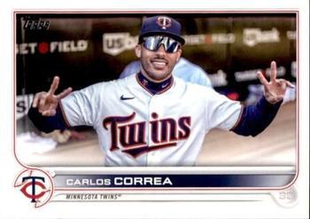 #US39b Carlos Correa - Minnesota Twins - 2022 Topps Update Baseball