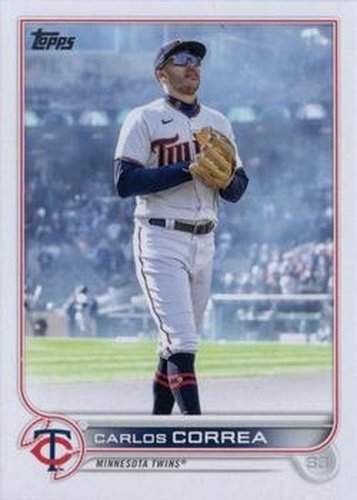 #US39c Carlos Correa - Minnesota Twins - 2022 Topps Update Baseball