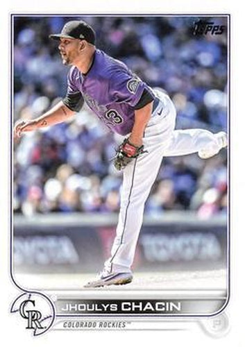 #US40 Jhoulys Chacin - Colorado Rockies - 2022 Topps Update Baseball