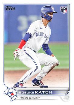 #US41 Gosuke Katoh - Toronto Blue Jays - 2022 Topps Update Baseball