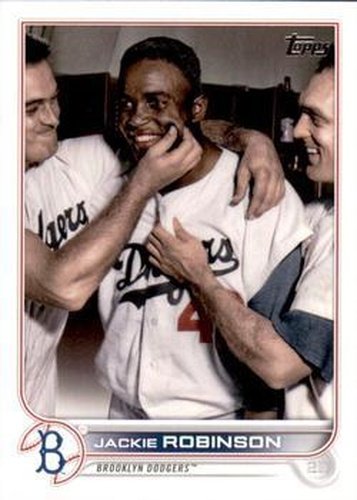 #US42b Jackie Robinson - Brooklyn Dodgers - 2022 Topps Update Baseball