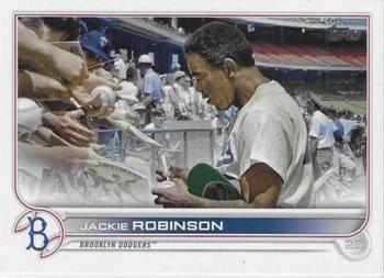 #US42c Jackie Robinson - Brooklyn Dodgers - 2022 Topps Update Baseball