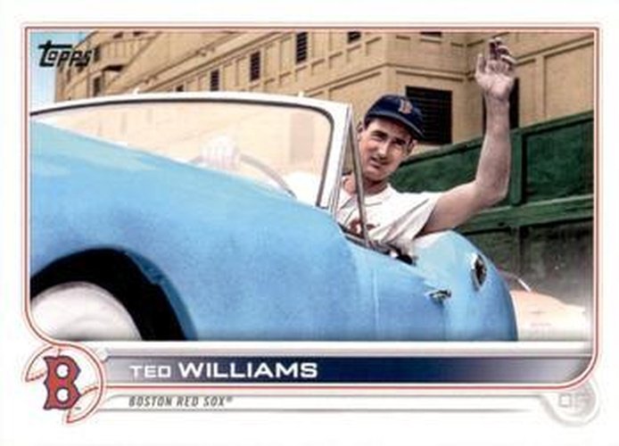 #US44d Ted Williams - Boston Red Sox - 2022 Topps Update Baseball
