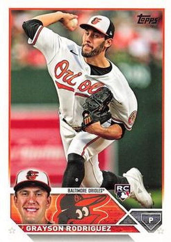 #US50 Grayson Rodriguez - Baltimore Orioles - 2023 Topps Update Baseball