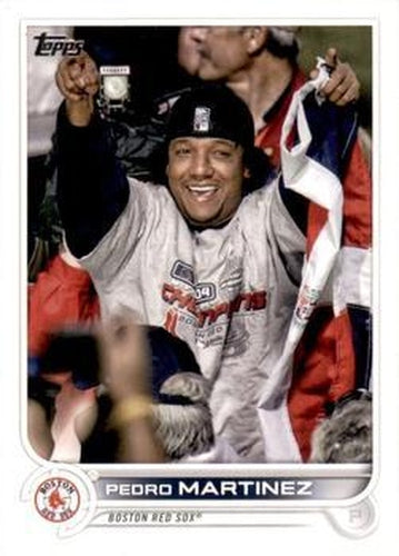 #US50c Pedro Martinez - Boston Red Sox - 2022 Topps Update Baseball