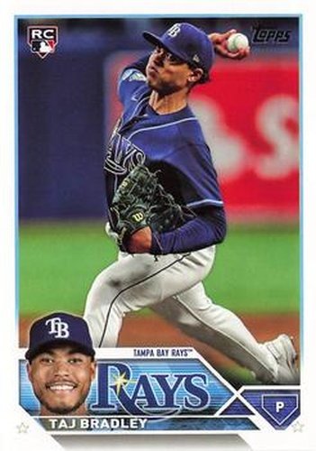 #US55 Taj Bradley - Tampa Bay Rays - 2023 Topps Update Baseball