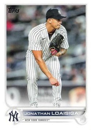 #US56 Jonathan Loaisiga - New York Yankees - 2022 Topps Update Baseball