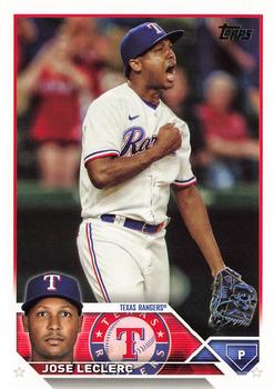 #US59 José Leclerc - Texas Rangers - 2023 Topps Update Baseball