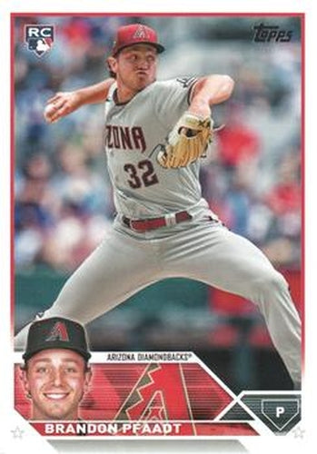#US6 Brandon Pfaadt - Arizona Diamondbacks - 2023 Topps Update Baseball