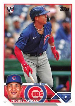 #US60 Miguel Amaya - Chicago Cubs - 2023 Topps Update Baseball