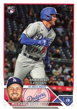 #US66 Michael Busch - Los Angeles Dodgers - 2023 Topps Update Baseball