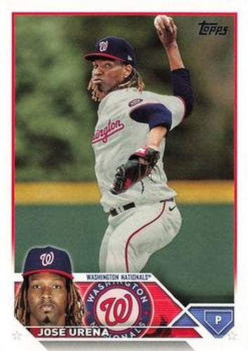 #US68 José Ureña - Washington Nationals - 2023 Topps Update Baseball