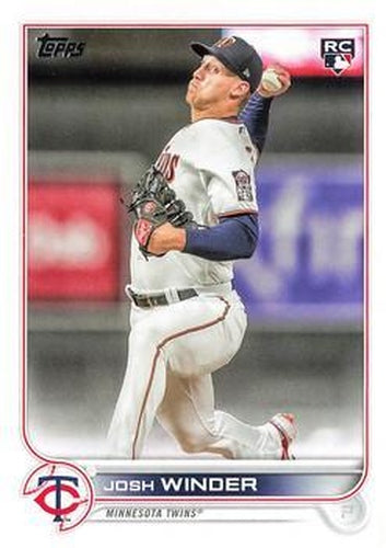 #US6 Josh Winder - Minnesota Twins - 2022 Topps Update Baseball