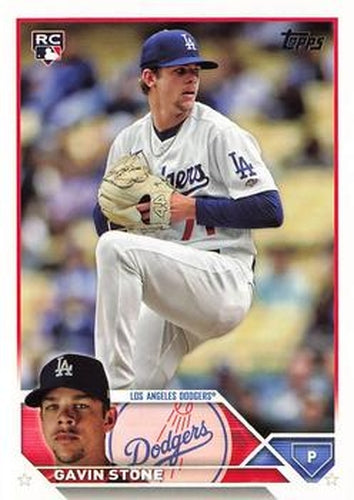 #US70 Gavin Stone - Los Angeles Dodgers - 2023 Topps Update Baseball