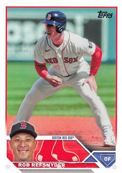 #US71 Rob Refsnyder - Boston Red Sox - 2023 Topps Update Baseball