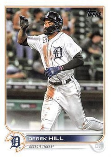 #US72 Derek Hill - Detroit Tigers - 2022 Topps Update Baseball