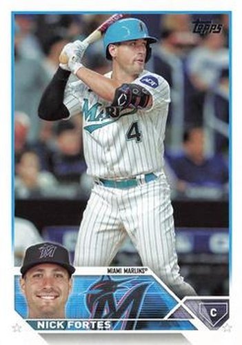 #US73 Nick Fortes - Miami Marlins - 2023 Topps Update Baseball