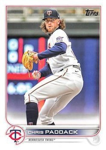 #US75 Chris Paddack - Minnesota Twins - 2022 Topps Update Baseball
