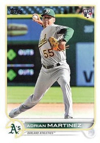 #US77 Adrian Martinez - Oakland Athletics - 2022 Topps Update Baseball