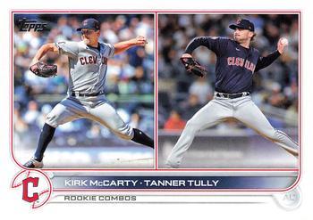 #US78 Kirk McCarty / Tanner Tully - Cleveland Guardians - 2022 Topps Update Baseball