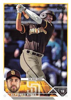 #US80 Alfonso Rivas - San Diego Padres - 2023 Topps Update Baseball