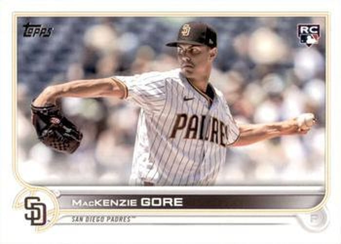 #US81b MacKenzie Gore - San Diego Padres - 2022 Topps Update Baseball