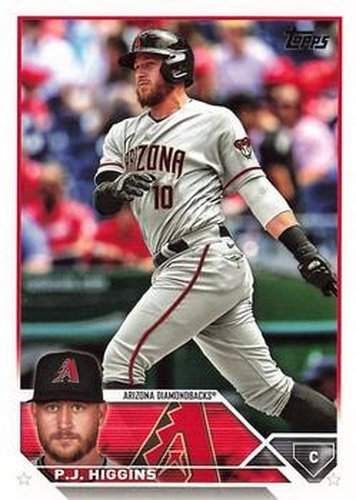 #US82 P.J. Higgins - Arizona Diamondbacks - 2023 Topps Update Baseball