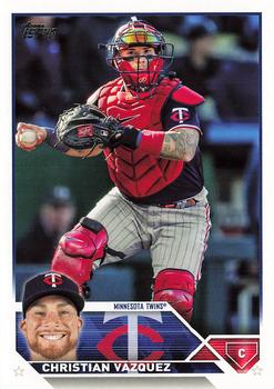 #US83 Christian Vázquez - Minnesota Twins - 2023 Topps Update Baseball