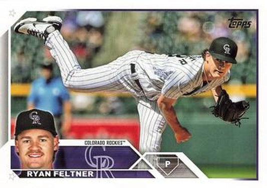 #US84 Ryan Feltner - Colorado Rockies - 2023 Topps Update Baseball
