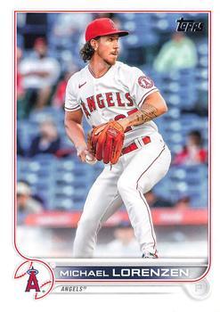 #US84 Michael Lorenzen - Los Angeles Angels - 2022 Topps Update Baseball