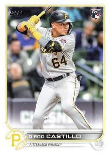 #US85 Diego Castillo - Pittsburgh Pirates - 2022 Topps Update Baseball