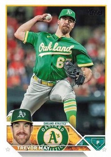 #US86 Trevor May - Oakland Athletics - 2023 Topps Update Baseball