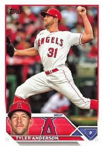 #US88 Tyler Anderson - Los Angeles Angels - 2023 Topps Update Baseball