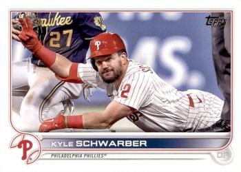#US88b Kyle Schwarber - Philadelphia Phillies - 2022 Topps Update Baseball