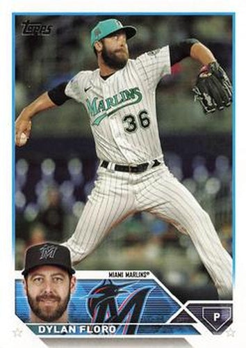#US92 Dylan Floro - Miami Marlins - 2023 Topps Update Baseball