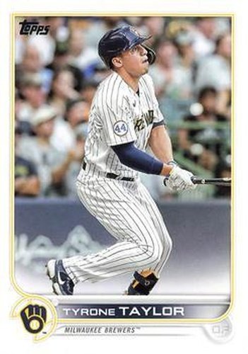 #US99 Tyrone Taylor - Milwaukee Brewers - 2022 Topps Update Baseball