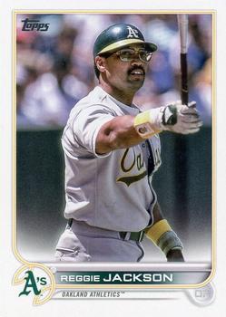 #US9c Reggie Jackson - Oakland Athletics - 2022 Topps Update Baseball