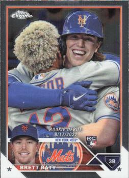 #USC10 Brett Baty - New York Mets - 2023 Topps Chrome Update Baseball