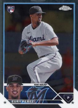 #USC100 Eury Pérez - Miami Marlins - 2023 Topps Chrome Update Baseball