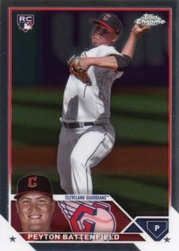 #USC102 Peyton Battenfield - Cleveland Guardians - 2023 Topps Chrome Update Baseball