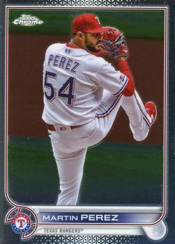 #USC103 Martin Perez - Texas Rangers - 2022 Topps Chrome Update Baseball